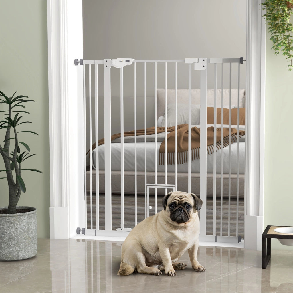 Barriera di Sicurezza per Animali ¨C Minimal ¨C Bianco 104.1xH cm