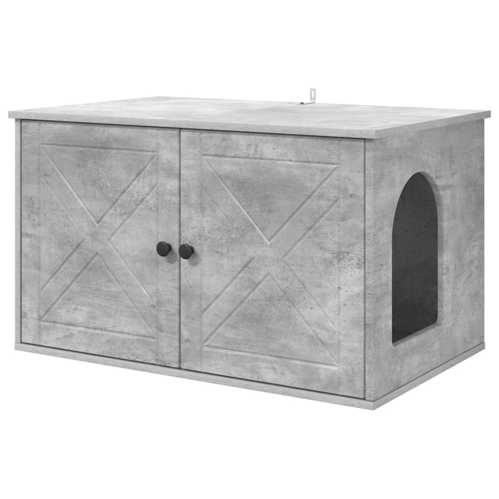 Casa per Gatti Calcestruzzo 85 x 55 x 50 cm Legno multistrato CFW7166998