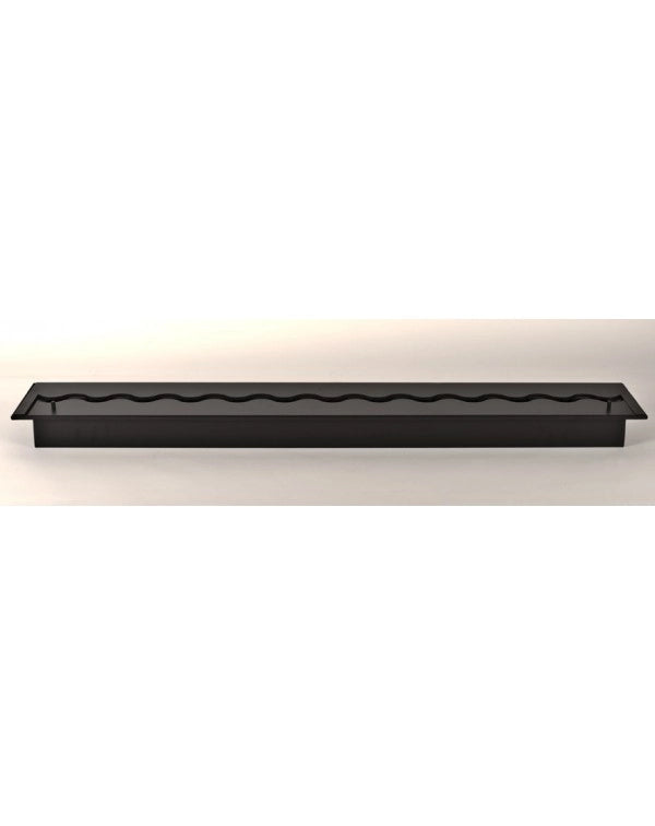 Bruciatore Wave Black da 45 cm - 200 cm - Wave 900 - 90 cm - 6 L , Versione ad onda