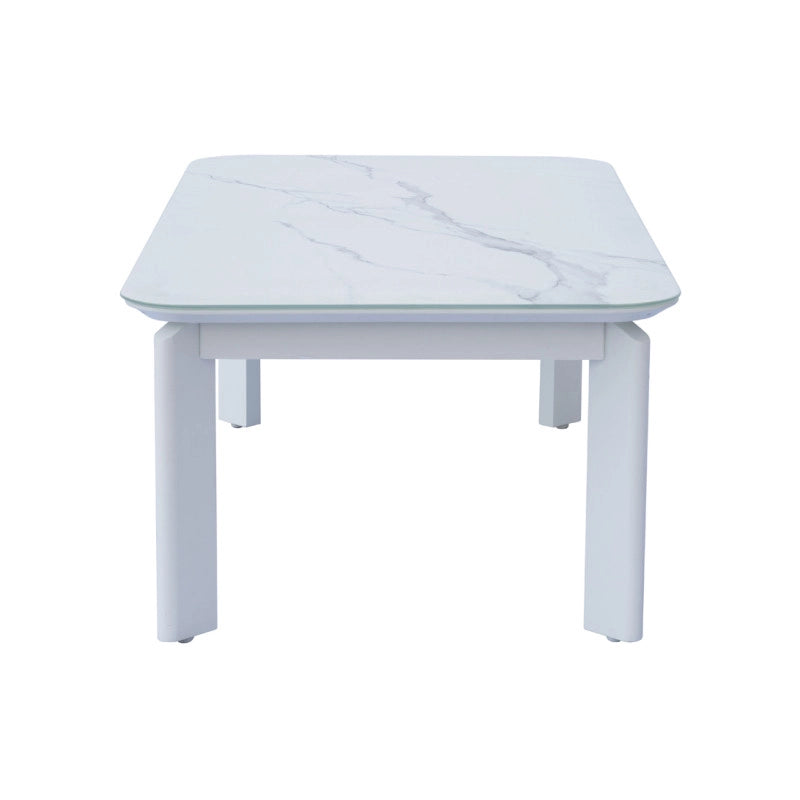 Salotto Cannes Alluminio Bianco E Imbottiture Moia