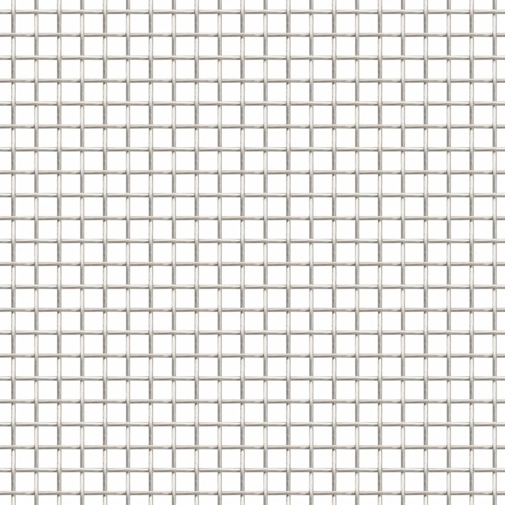 Rete per schermatura 40 x 200 cm 6 Mesh Argento 42039647