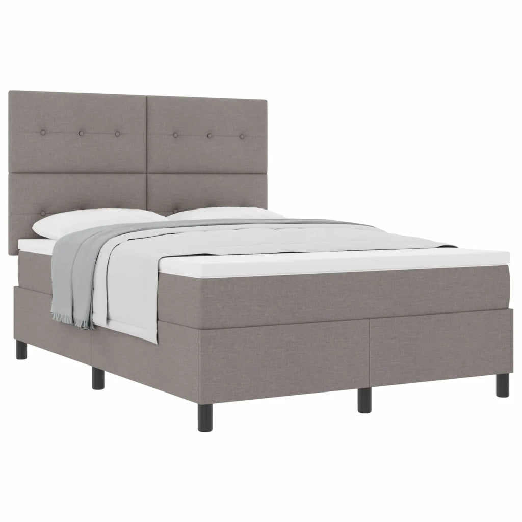 Letto a molle con materasso Talpa 140 x 190 cm Tessuto 3339389