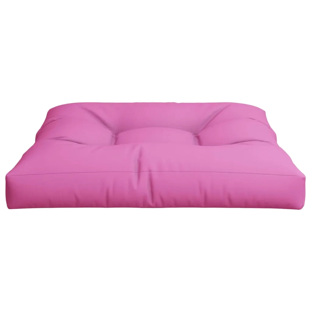 Cuscino per Pallet Rosa 80x80x12 cm in Tessuto 360511