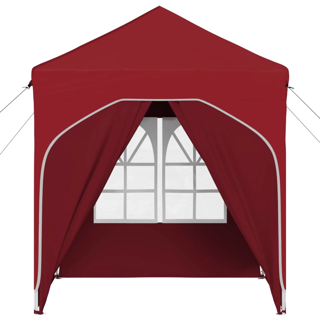 Tenda per feste a pop-up-Gazebo 192 x 192 x 245 cm Borgogna 248429