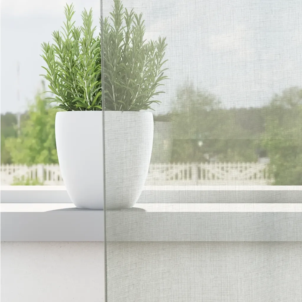 Tende in Voile con Occhielli 2 pz Grigio Chiaro 140x140 cm