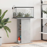 Supporto per acquario in cemento grigio 60,5x36x72,5 cm in legno ingegnerizzato 833643