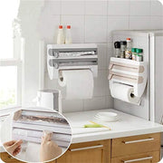 Trade Shop - Porta Rotolo Portarotolo A Parete Da Muro Porta Scottex Carta Alluminio Cucina -