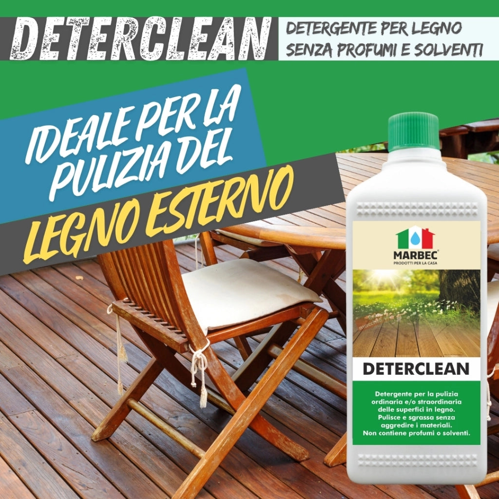 Detergente per pavimenti in legno DETERCLEAN   5LT