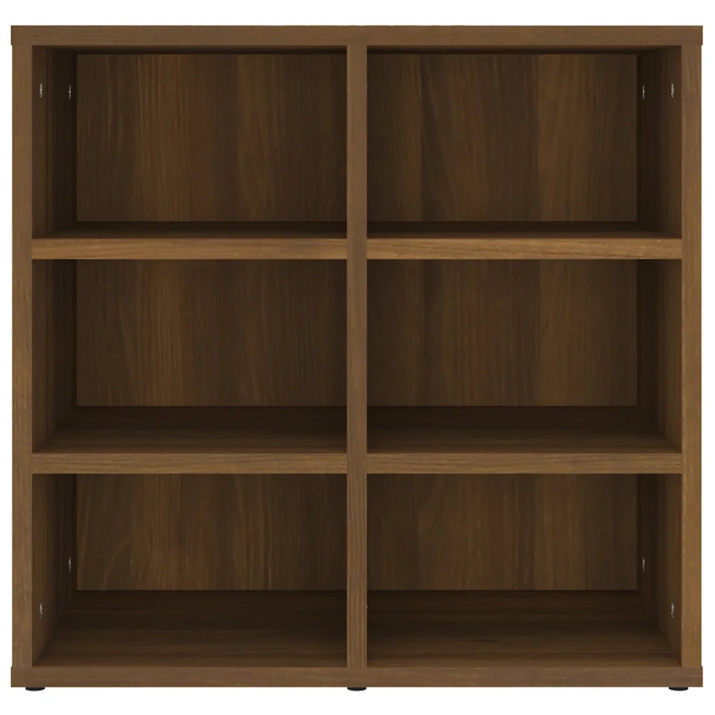 Scarpiere 2 pz Rovere Marrone 52,5x30x50 cm 820513