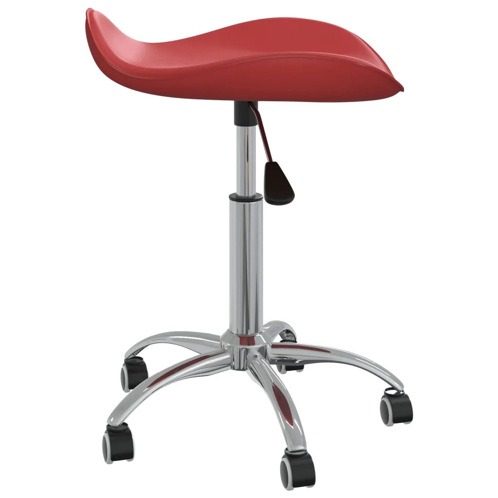 Sgabello da Salone Spa Rosso Vino in Similpelle 323689
