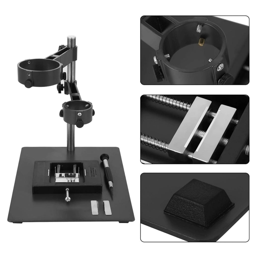 Piattaforma di Montaggio Rosfix per Hotair e PCB – Ufficio Tecnico con Lente d'Ingrandimento | Alta Precisione