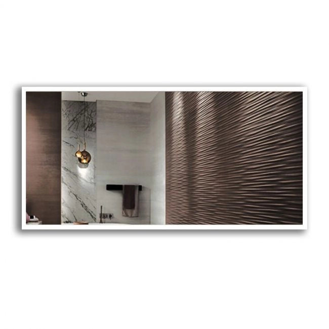 Specchio da Bagno Rettangolare 60 x 120 cm Made Italy