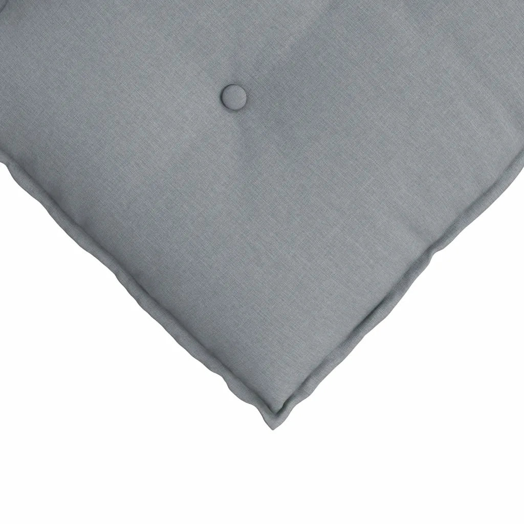Cuscino per Schiena Grigio chiaro 60 x 19 x 50 cm Tessuto 42014658
