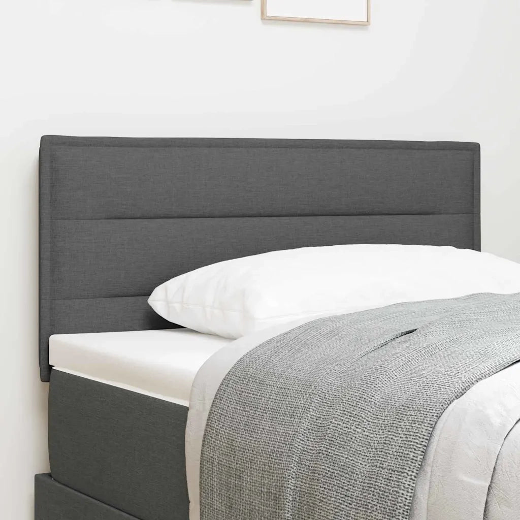 Testiera Grigio scuro 80 cm Tessuto 42006993