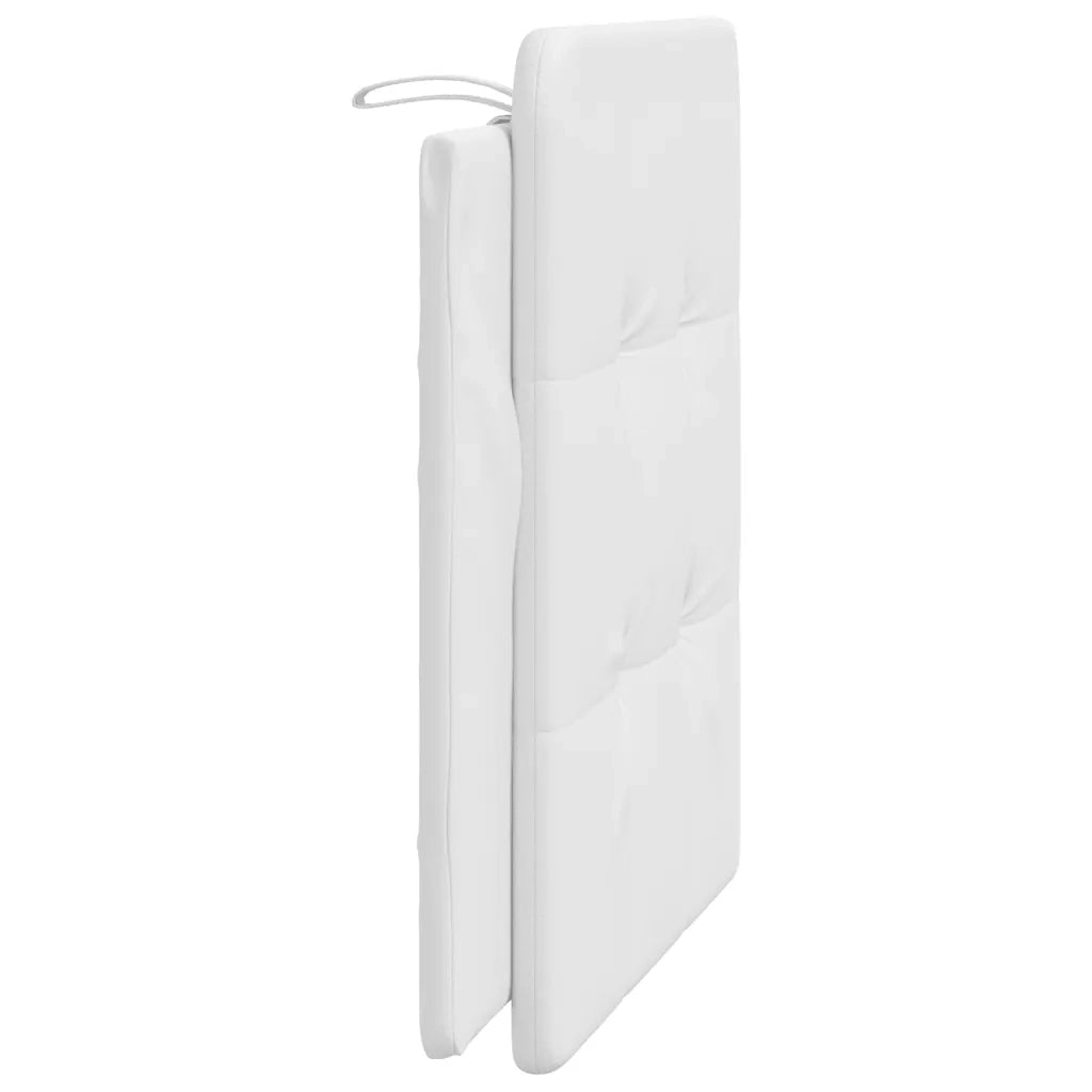 Cuscino Testiera Zadar Bianco 100 cm in Similpelle 374844