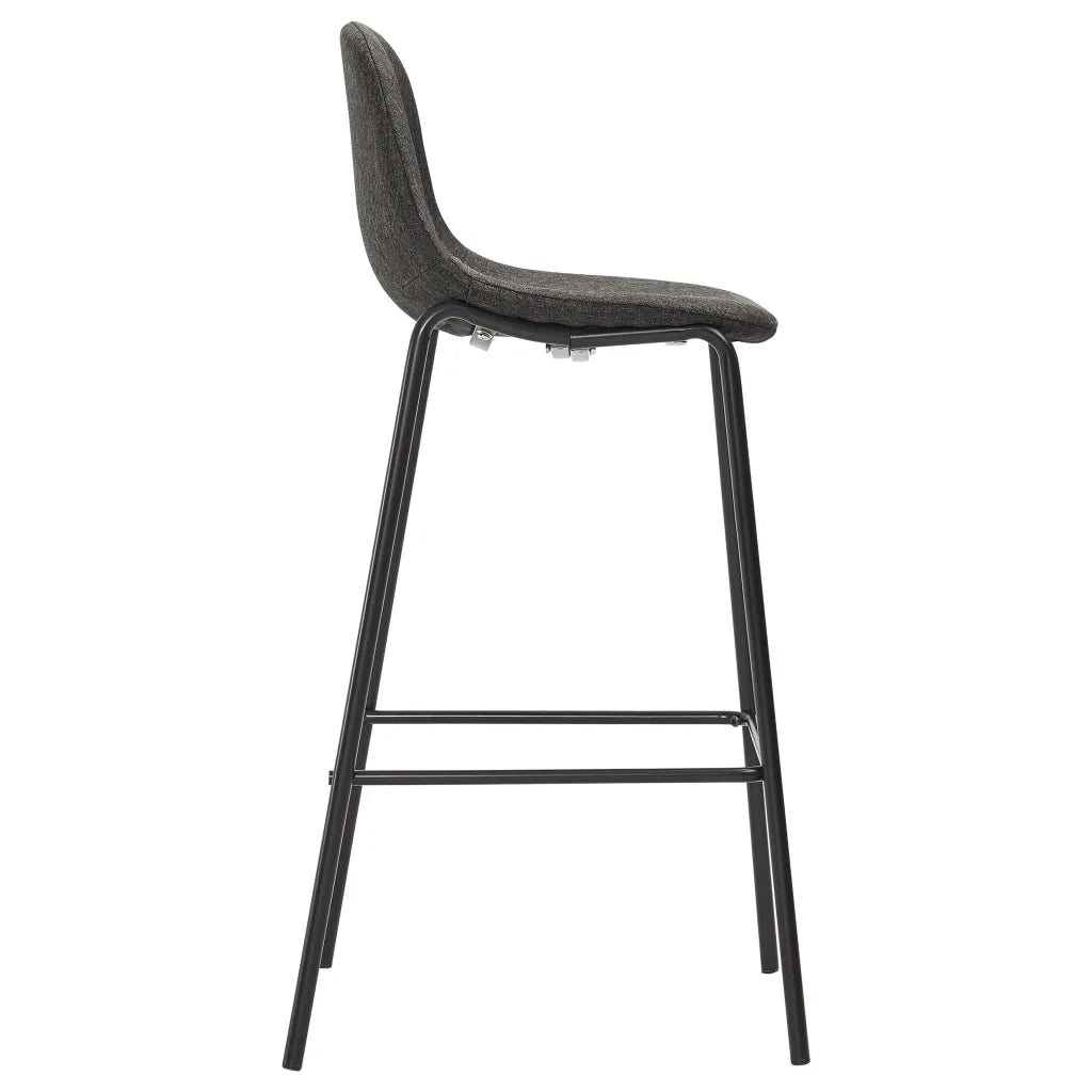 Set da Bar 3 pz in Tessuto Grigio Scuro 279955