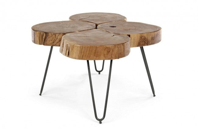 Tavolino 90x60x40h cm Orbital Log