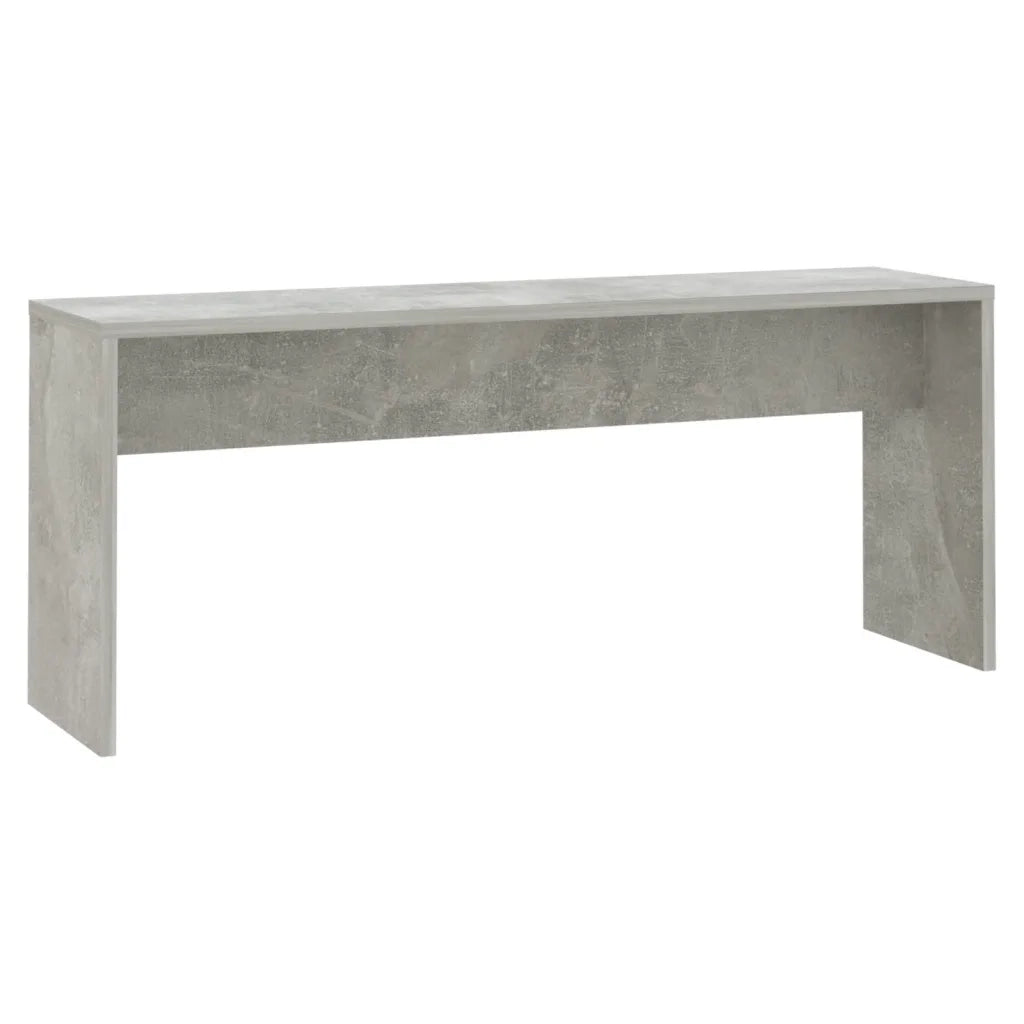 Set da Pranzo 3 Pz Grigio Cemento in Truciolato 809480