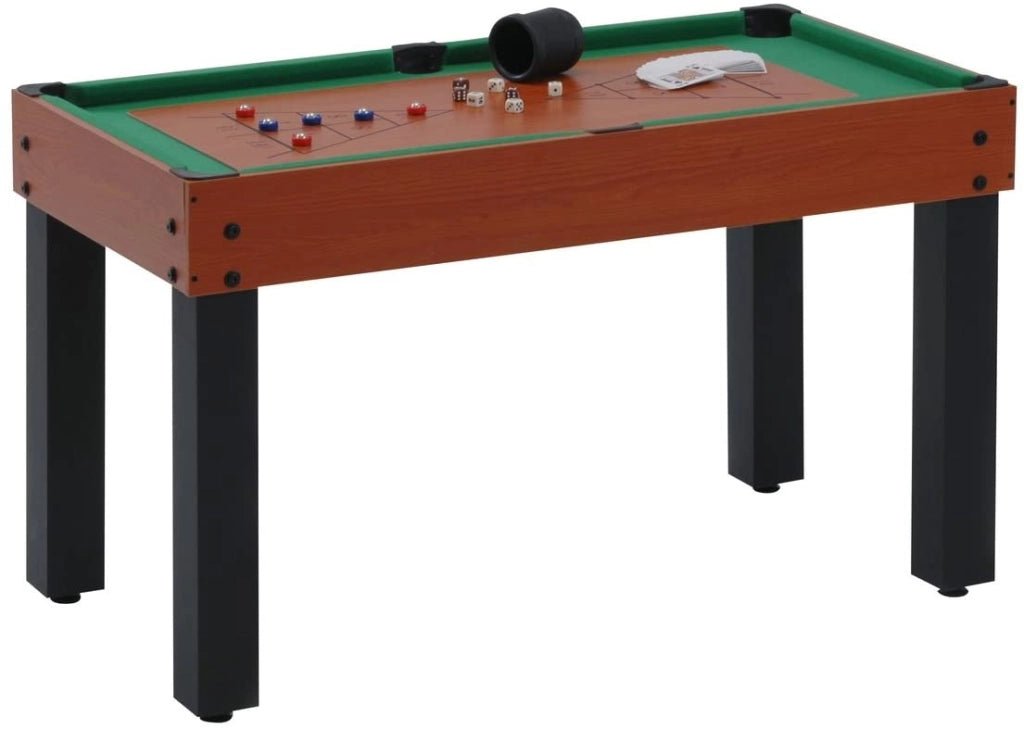 Garlando Games Tavolo Multi 12 Giochi in Uno ciliegio