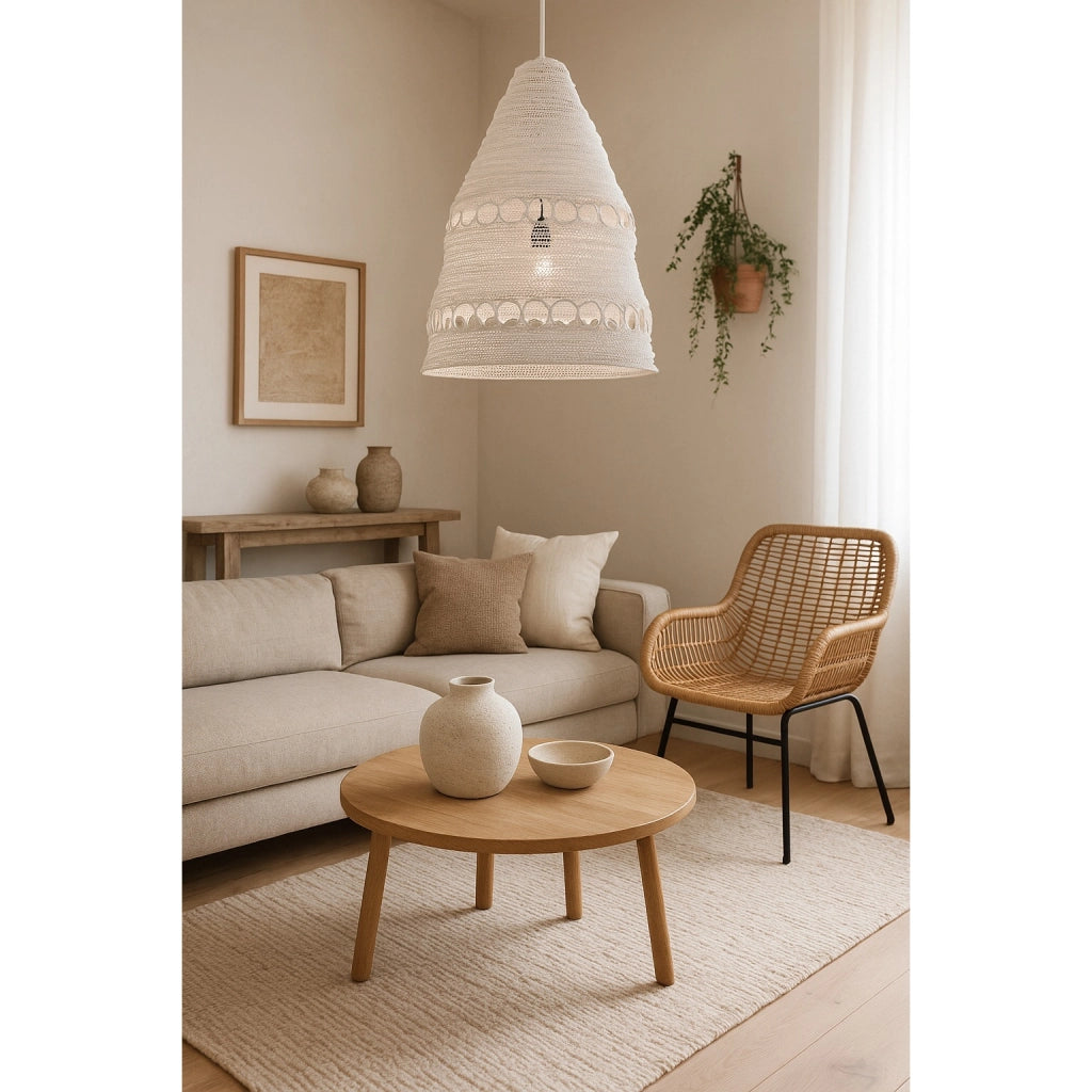 LAMPADA A SOSPENSIONE IN METALLO D.40XH60CM