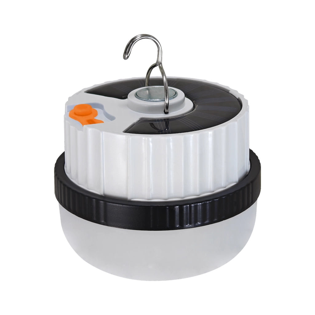 Lampada campeggio LED 10W solare/USB 4000K Eko-Light