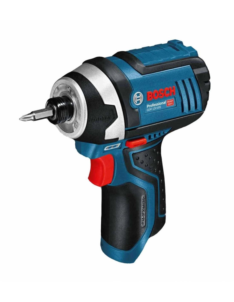 Avvitatore a massa battente BOSCH GDR 12V-105 (2 x 3,0 Ah + GAL12V-40 + L-Boxx 102)