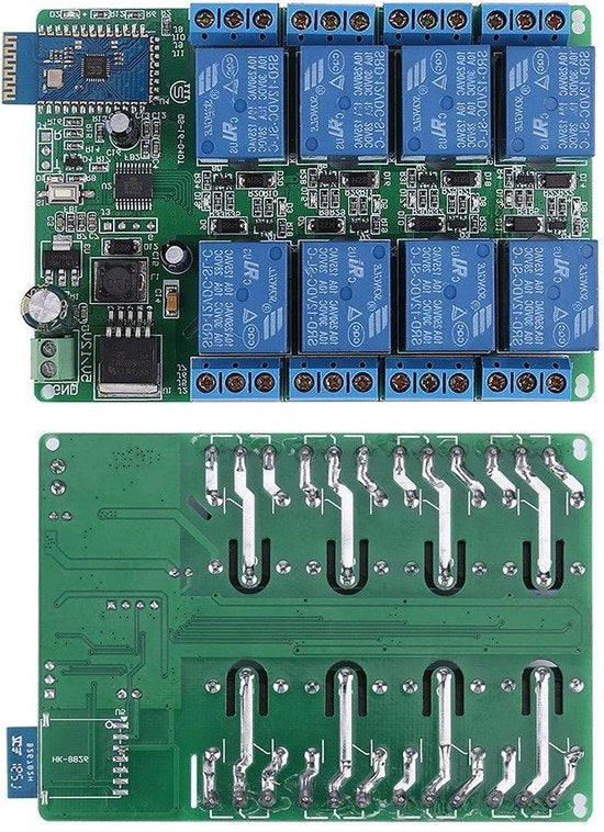 Pannello di controllo Bluetooth 8 canali per smartphone Android - telecomando per motor - illuminazione smart home.