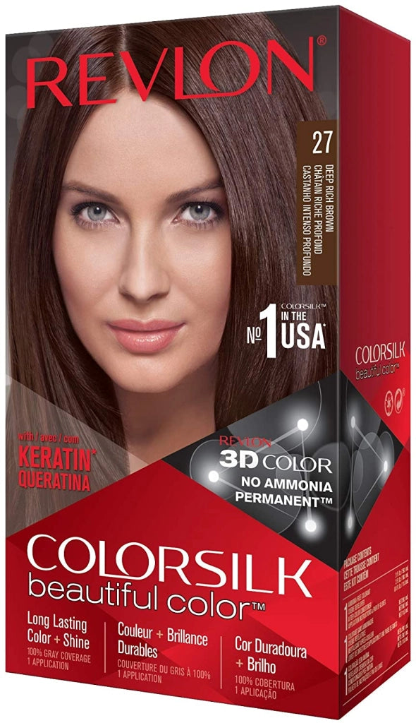 REVLON COLORAZIONE PERMANENTE PER CAPELLI N 27 CASTANO INTENSO
