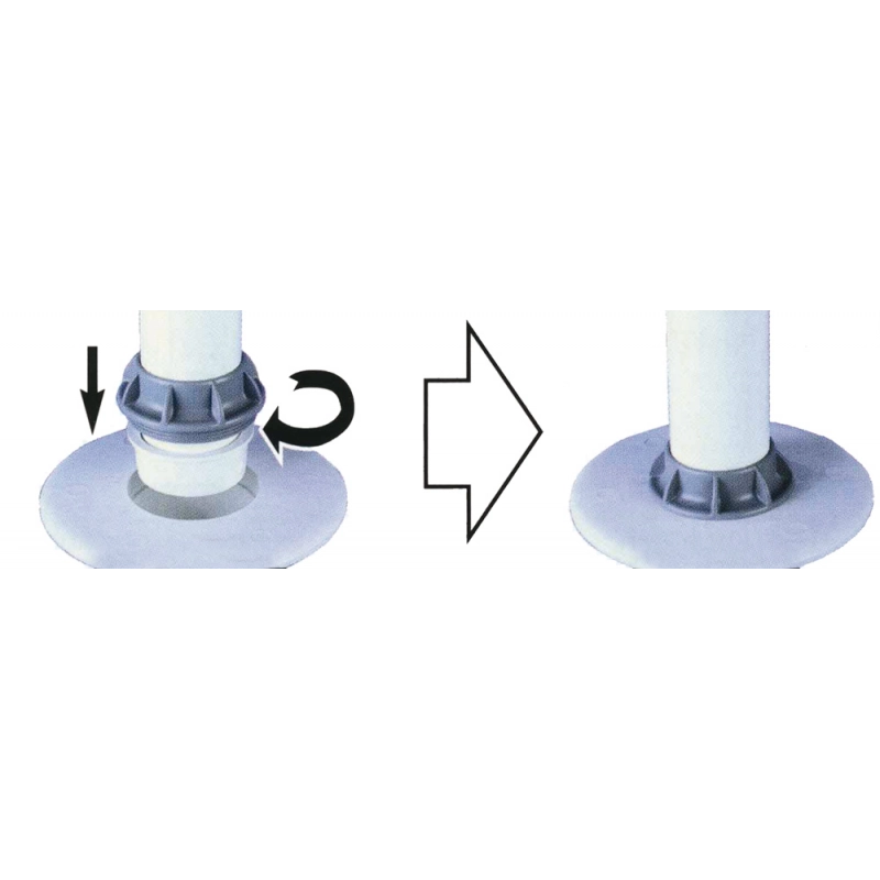 TUBO SUPPORTO TELESCOPICO