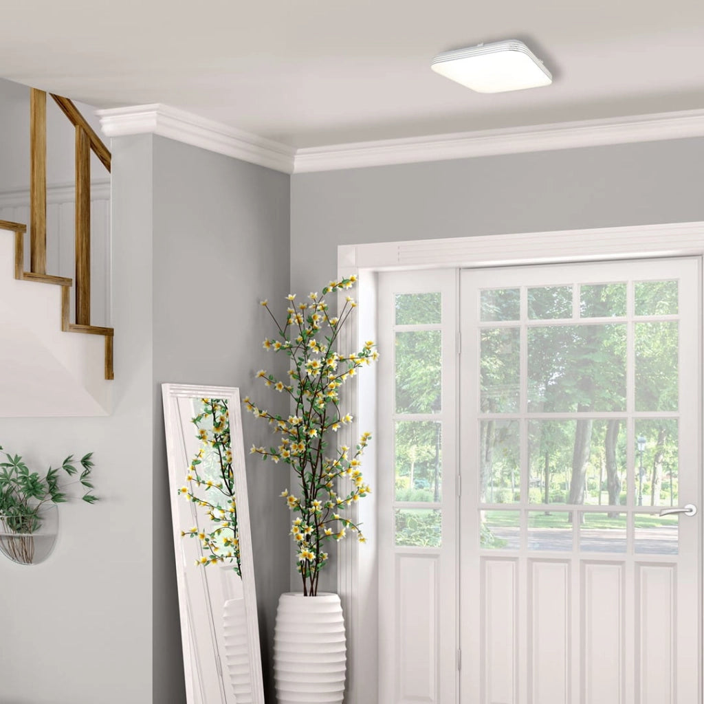 Plafoniera LED Milagro Palermo 40W 33cm con telecomando