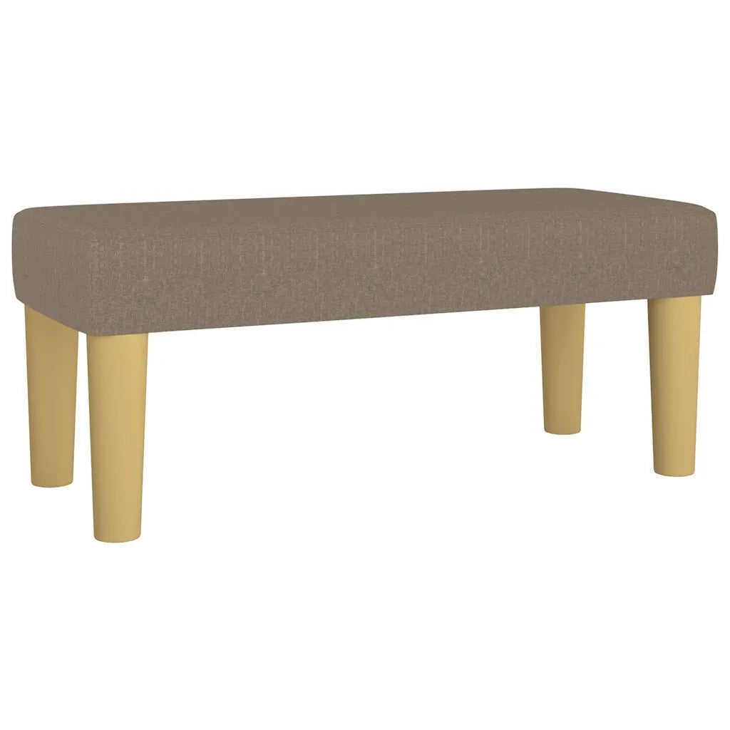Giroletto a Molle con Materasso Tortora 120x190 cm in Tessuto 3270394