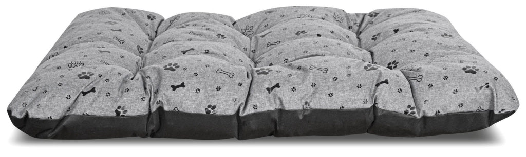 AIO FACTORY 80x60 cm PRESTIGE Cuccia per cani impermeabile personalizzabile Ossa nere