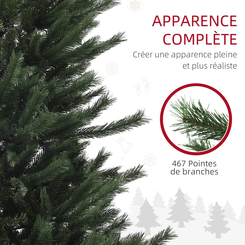 Albero di Natale Artificiale ¨C Zephmum ¨C 180 cm Verde 467 Rami