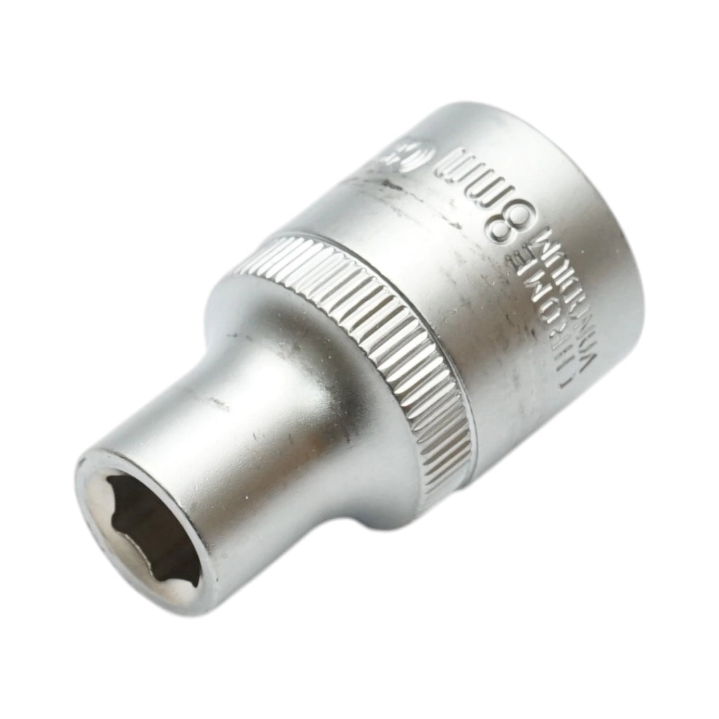 Chiave a bussola quadrata Crownman da 8 mm 1/2 Cr-V