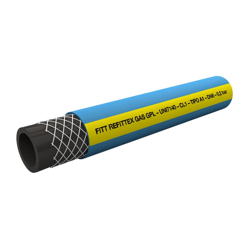 TUBO P/GAS GPL IMQ D 8X13,3 MM **- FITT- 100,0 metri