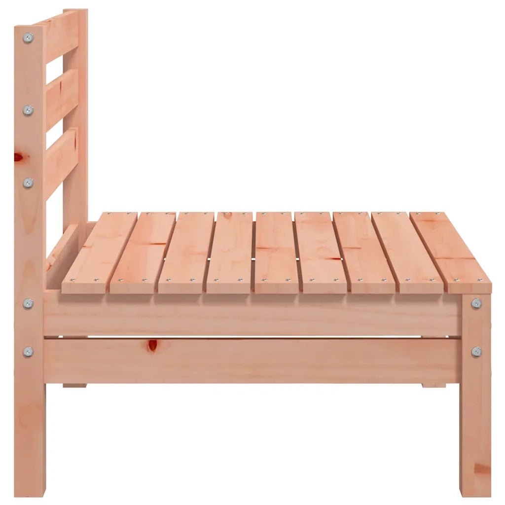 Divani Senza Braccioli da Giardino 4pz Legno Massello Douglas