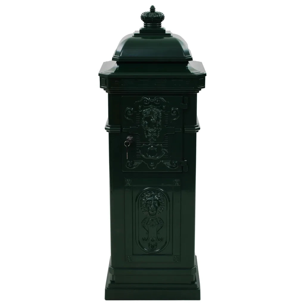 Cassetta della Posta in Alluminio Inossidabile Vintage Verde CFW5111149