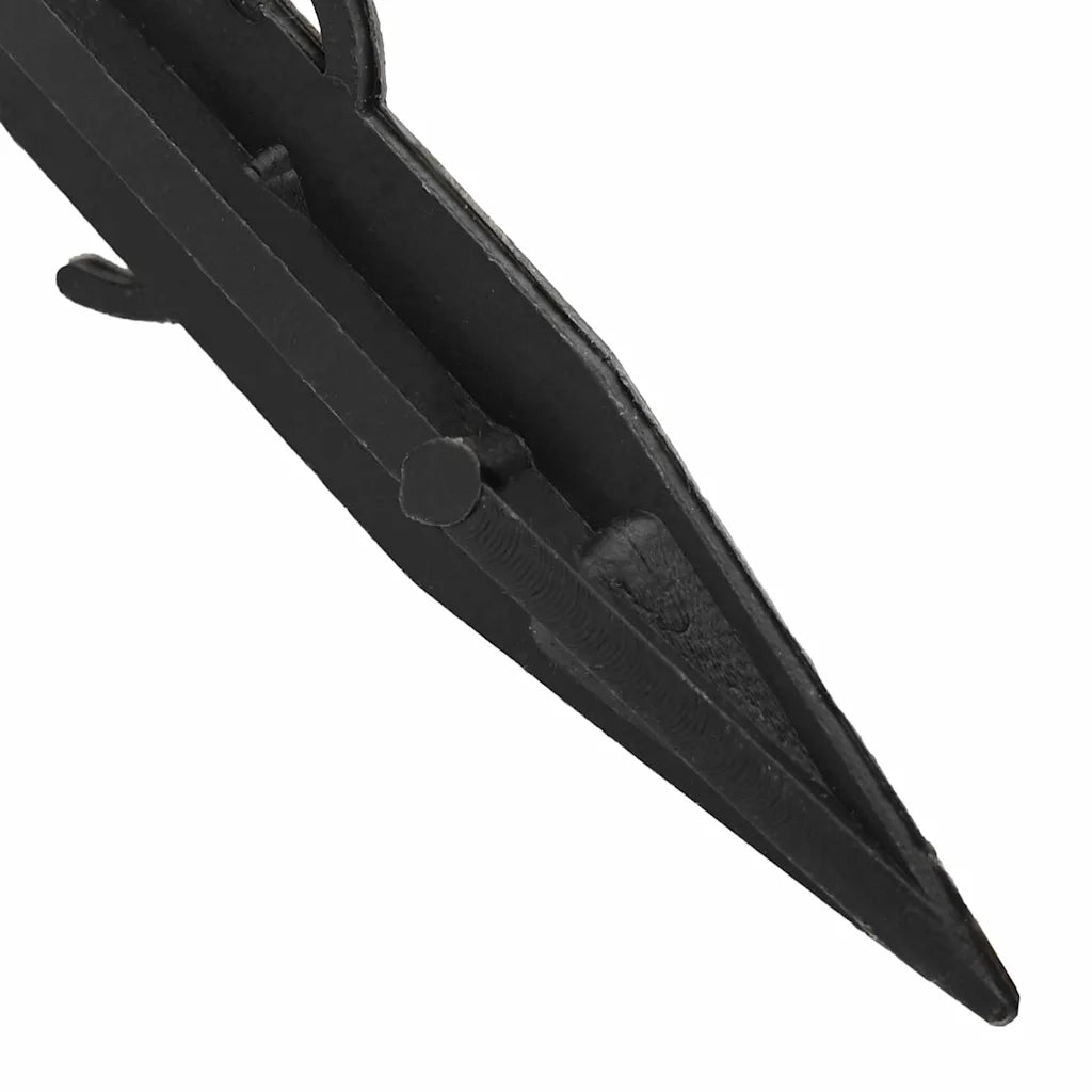 Picchetti da terra 100 pcs Nero Ø3 x 11 cm Plastica 4009763