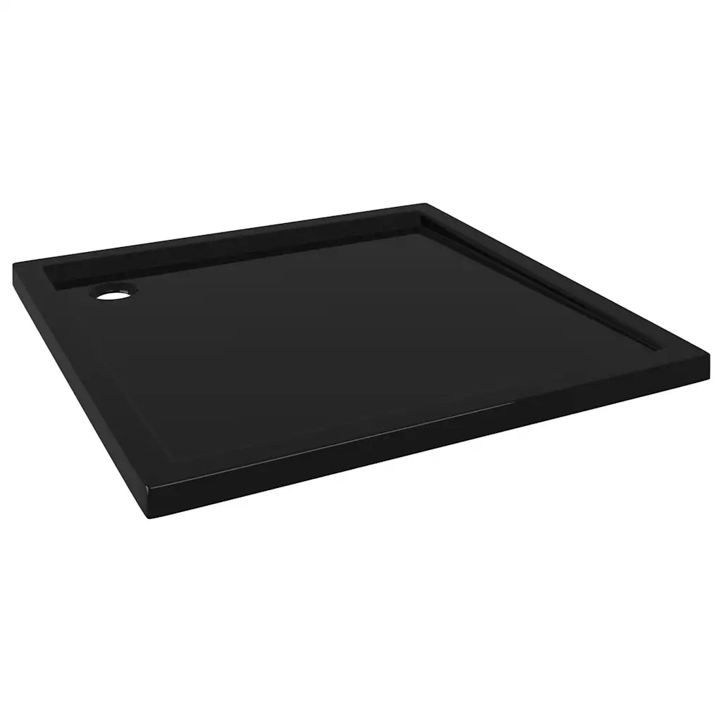 Piatto Doccia Quadrato in ABS Nero 90x90 cm 148913