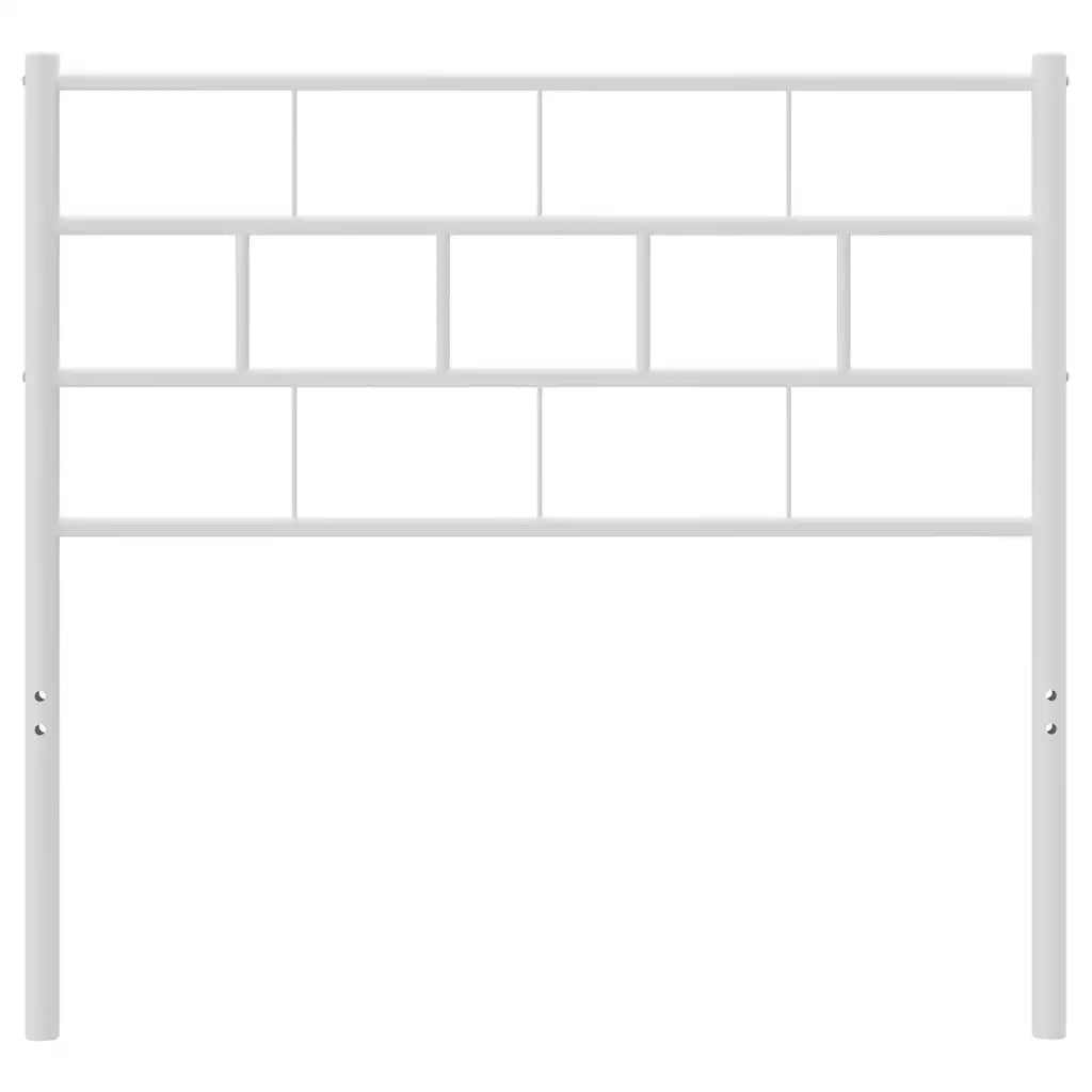 Testiera di Ricambio in Metallo Bianco 75 cm 355734