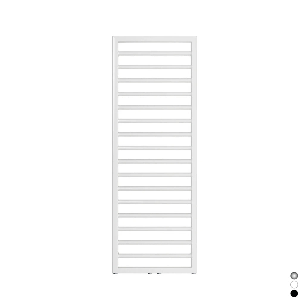 Termoarredo Zehnder Subway nero opaco 97x45 cm