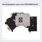 Lente di Rimpiazzamento per Laser - Compatibile con PS2 - Modello PVR-802W - Facile da Installare - Materiale ABS - Prestazioni di lettura Superiori - Lente con Copertura