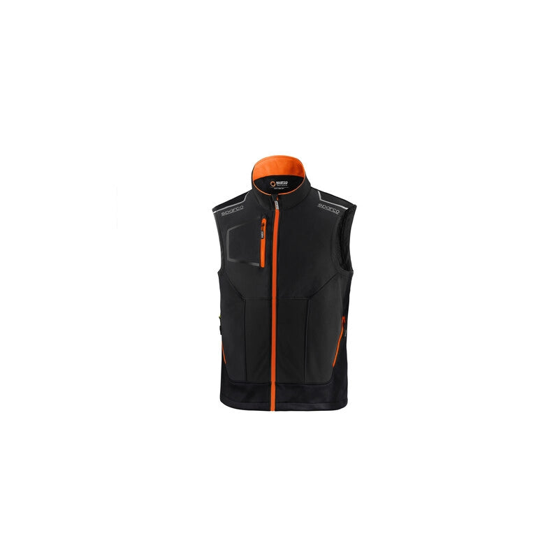 SPARCO GILET ILLINOIS BLACK ORANGE TG L- 1,0 pz