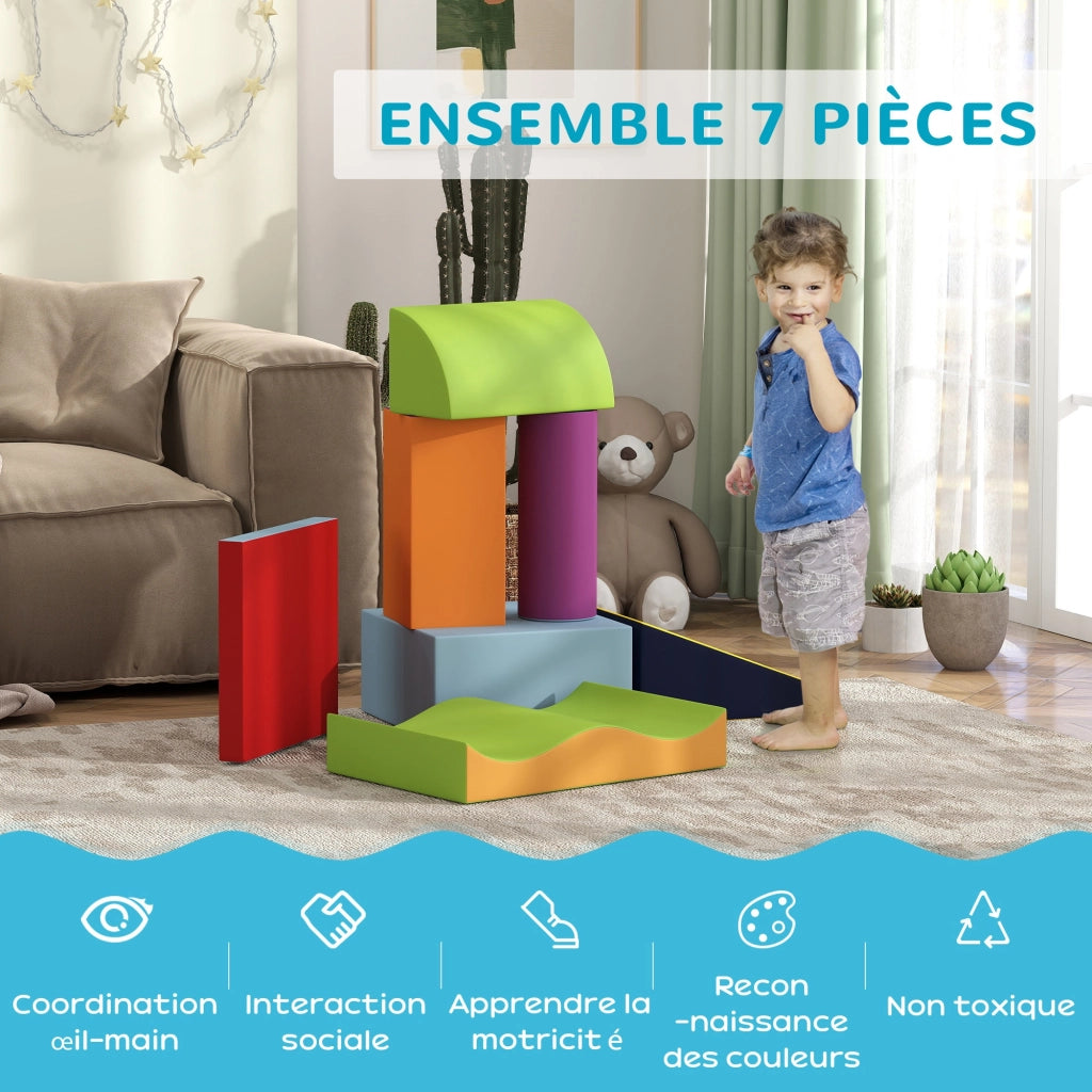 Set motricit¨¤ bambini in schiuma EPE ¨C Minimal ¨C multicolore