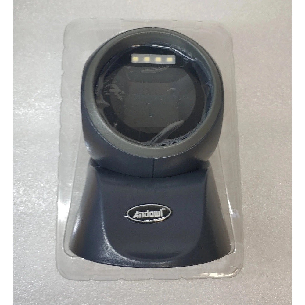 Trade Shop - Scanner Barcode Lettore Di Codici A Barre Qr Code 1d 2d Usb Da Tavolo Q-sm50 -