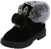 Stivali da Neve per Bambine - Forma di Coniglio - Casual/Moda - Bocca Rotonda - Suede/Cuoio - Per Bambini di Età Prescolare - Stivali per Bambini