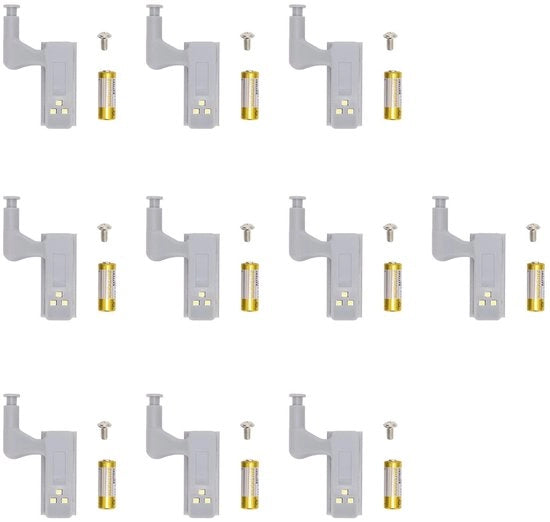 10 Set di Luminari LED a Sospensione per Armadi