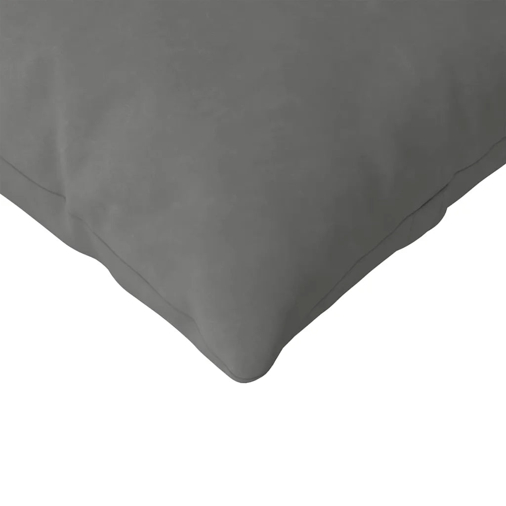 Cuscini da Divano 2 pcs Grigio scuro 145 x 40 cm Tessuto 42013856
