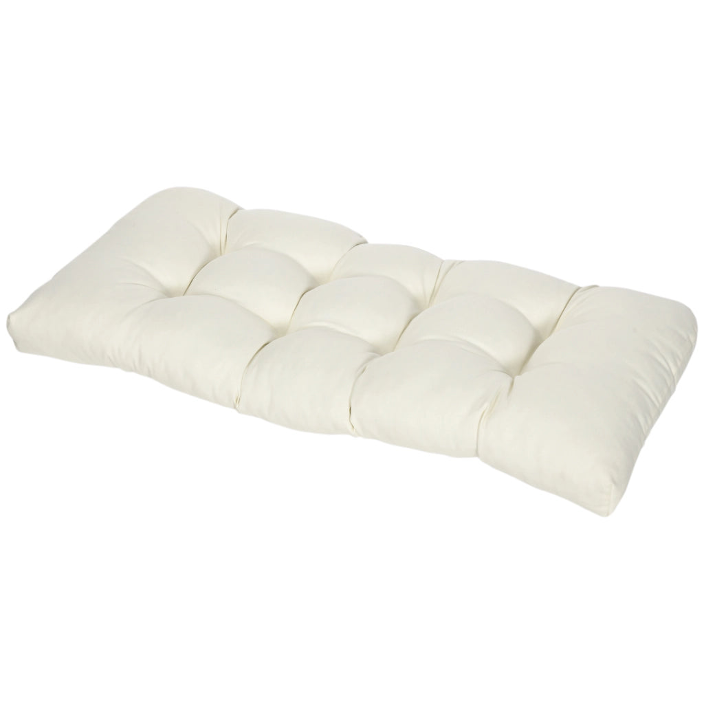 Cuscino per Divano 2 Posti ¨C Minimal ¨C 110x48x8 Crema