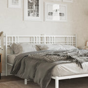 Testiera di Ricambio in Metallo Bianco 180 cm 376409